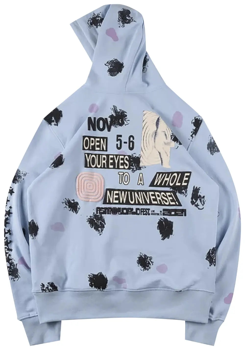 Cactus Jack by Travis Scott See You In Utopia Hoodie 'Tie Dye'