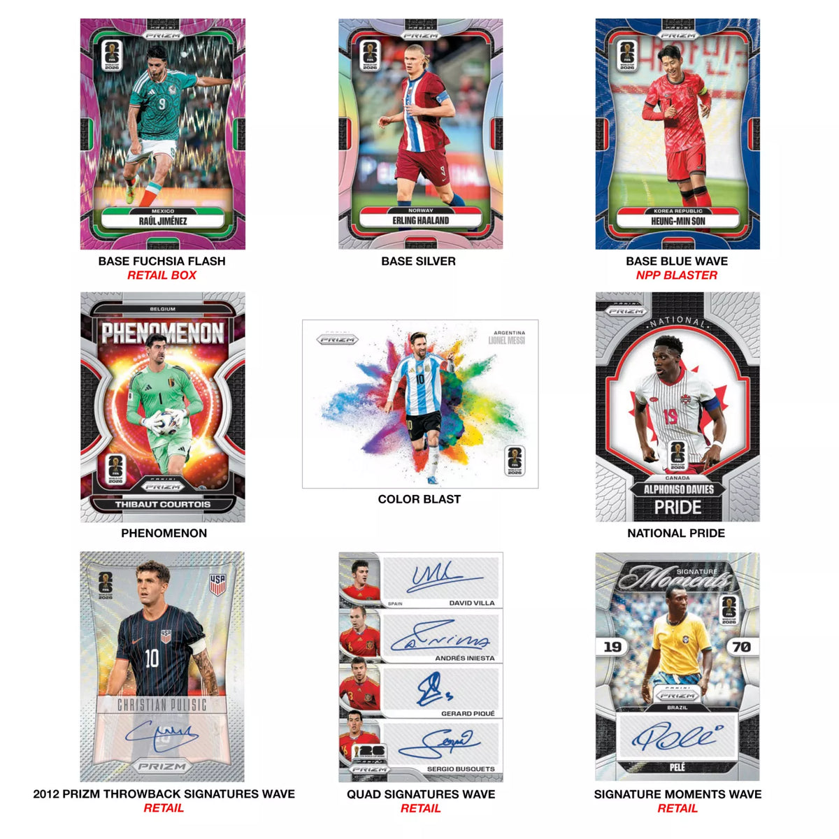 2026 Panini PRIZM FIFA World Cup Blaster Box