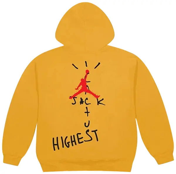 Cactus Jack by Travis Scott x Air Jordan Highest Hoodie 'Gold'