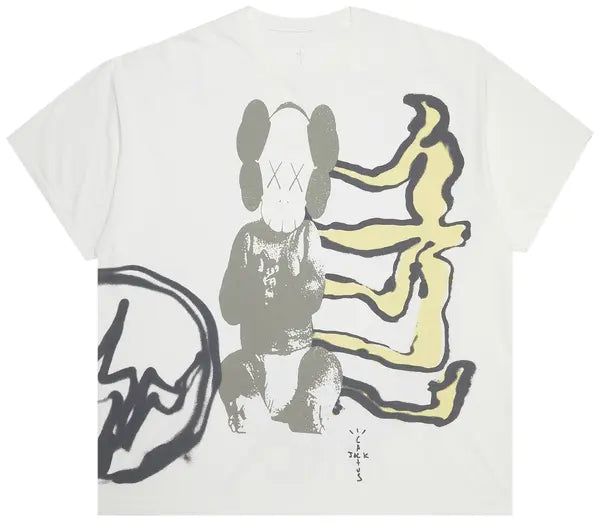 Cactus Jack X Kaws For Fragment Tee