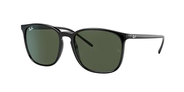Ray Ban Sunglasses Black/Green