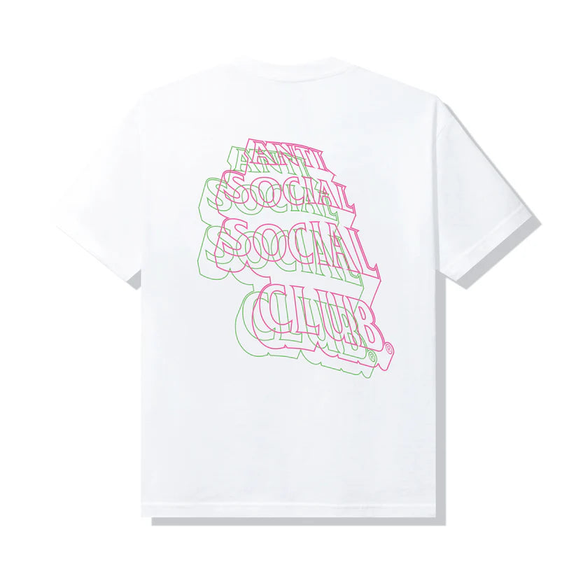 Anti Social Club Neon Lights T Shirt