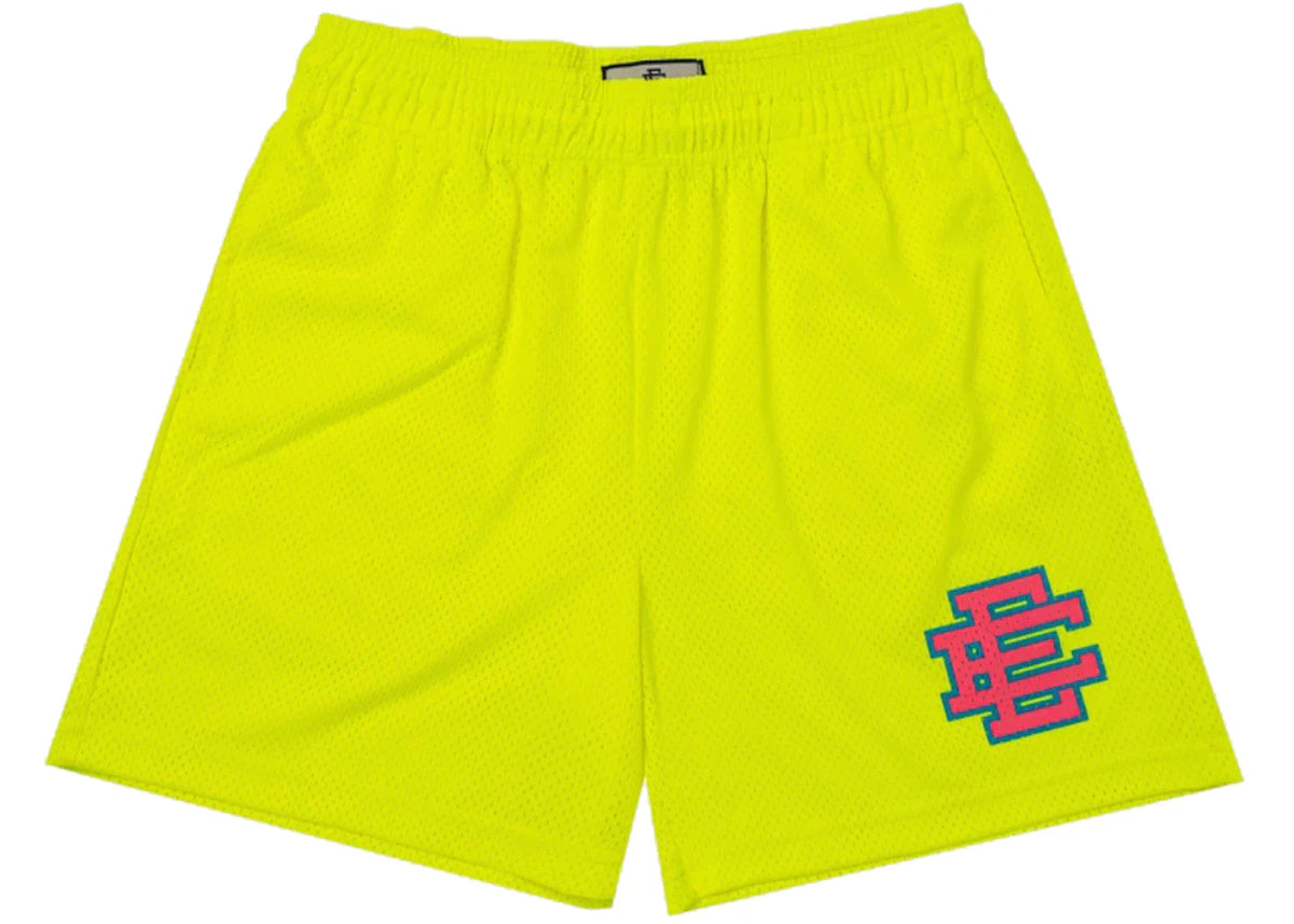 Eric Emanuel Shorts Saftey Yellow