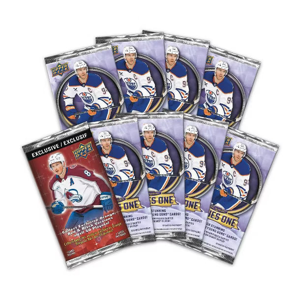 2025-26 Upper Deck NHL Series One Hockey Trading Card Tin