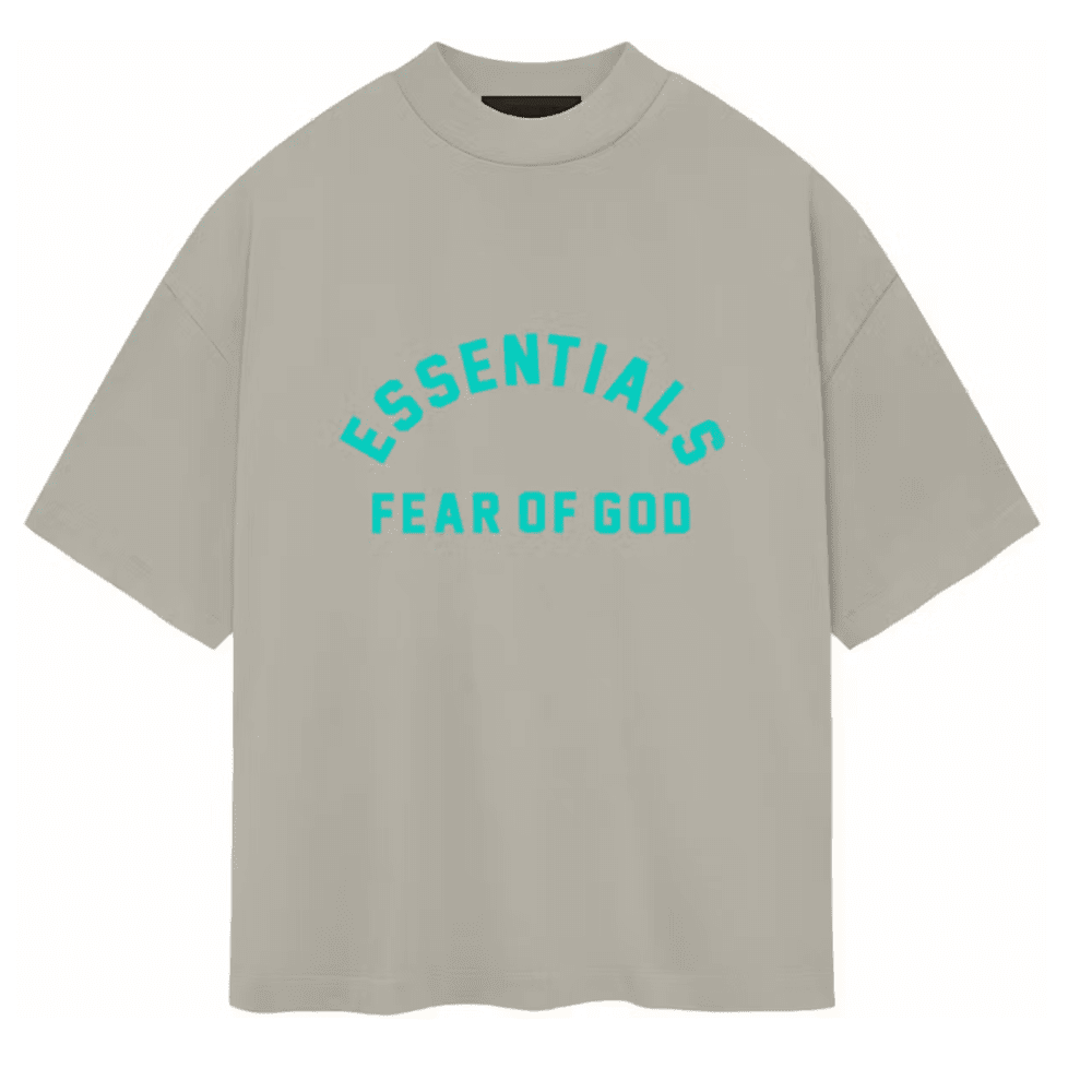 Fear of God Essentials Heavy Jersey Crewneck T-Shirt 'Seal'