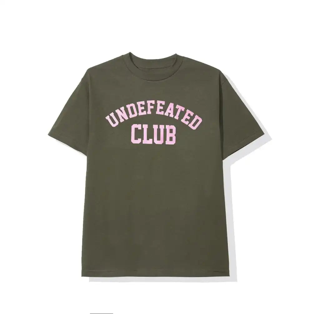 Anti Social Club Undefeated Olive/Pink