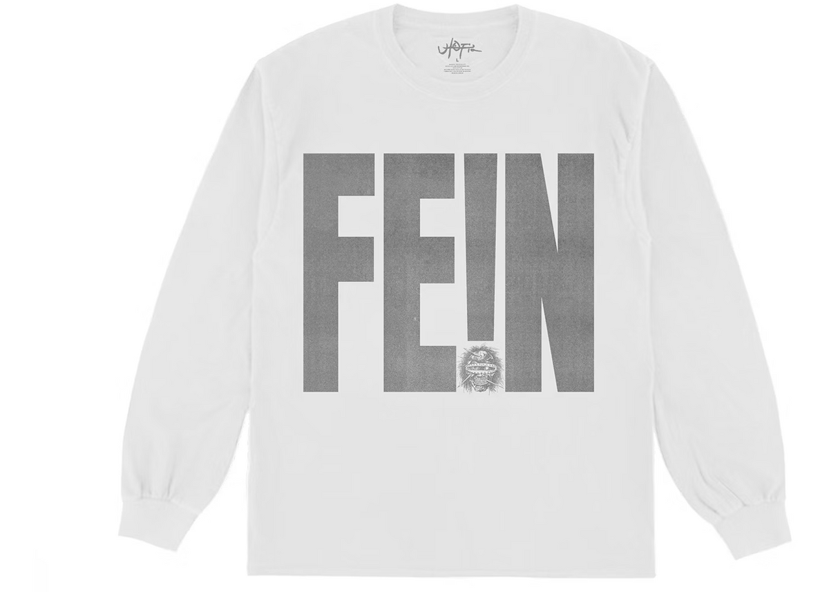 Travis Scott Utopia Fein Long Sleeve White
