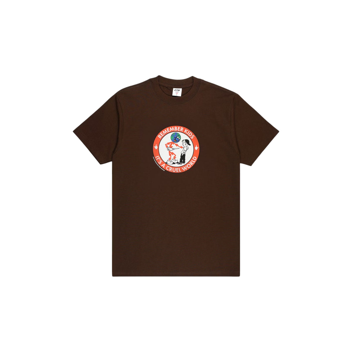 FTP Cruel World Tee 'Brown'