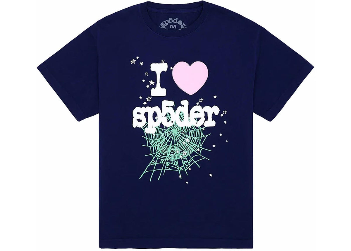Sp5der Souvenir Tee 'Navy'