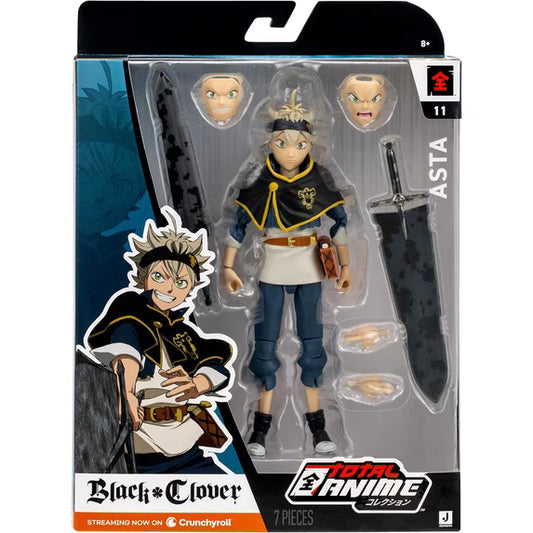 Jazwares Total Anime Black Clover Asta 5.5” Inch Action Figure #11 NIB