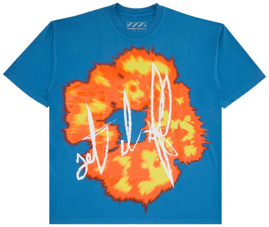 Denim Tears x Offset Set T-Shirt 'Blue'