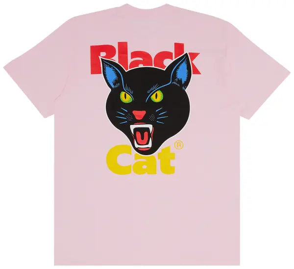 Supreme Black Cat Tee 'Light Pink'