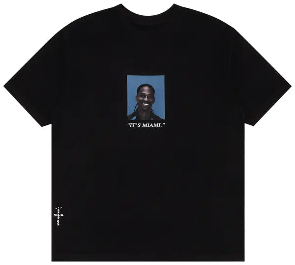 Cactus Jack It's Miami T Shirt Black