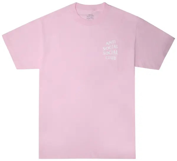 Anti Social Social Club Logo 2 T-Shirt 'Pink'