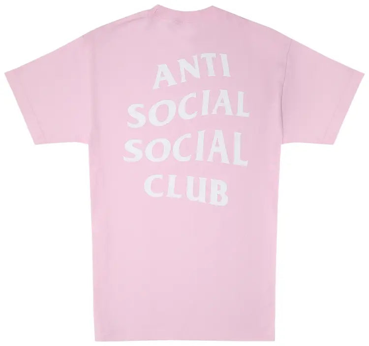 Anti Social Social Club Logo 2 T-Shirt 'Pink'