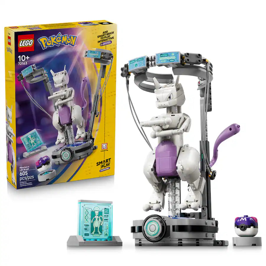 LEGO - Pokémon SMART Play: Mewtwo’s Lab Break 72163
