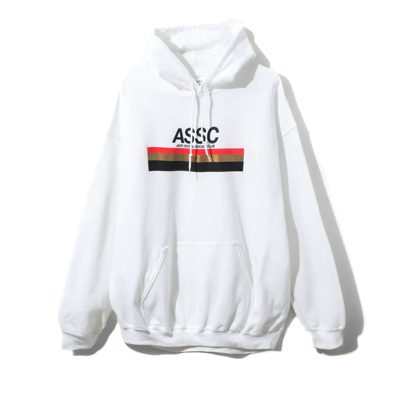Anti Social Club Type R Hoodie White