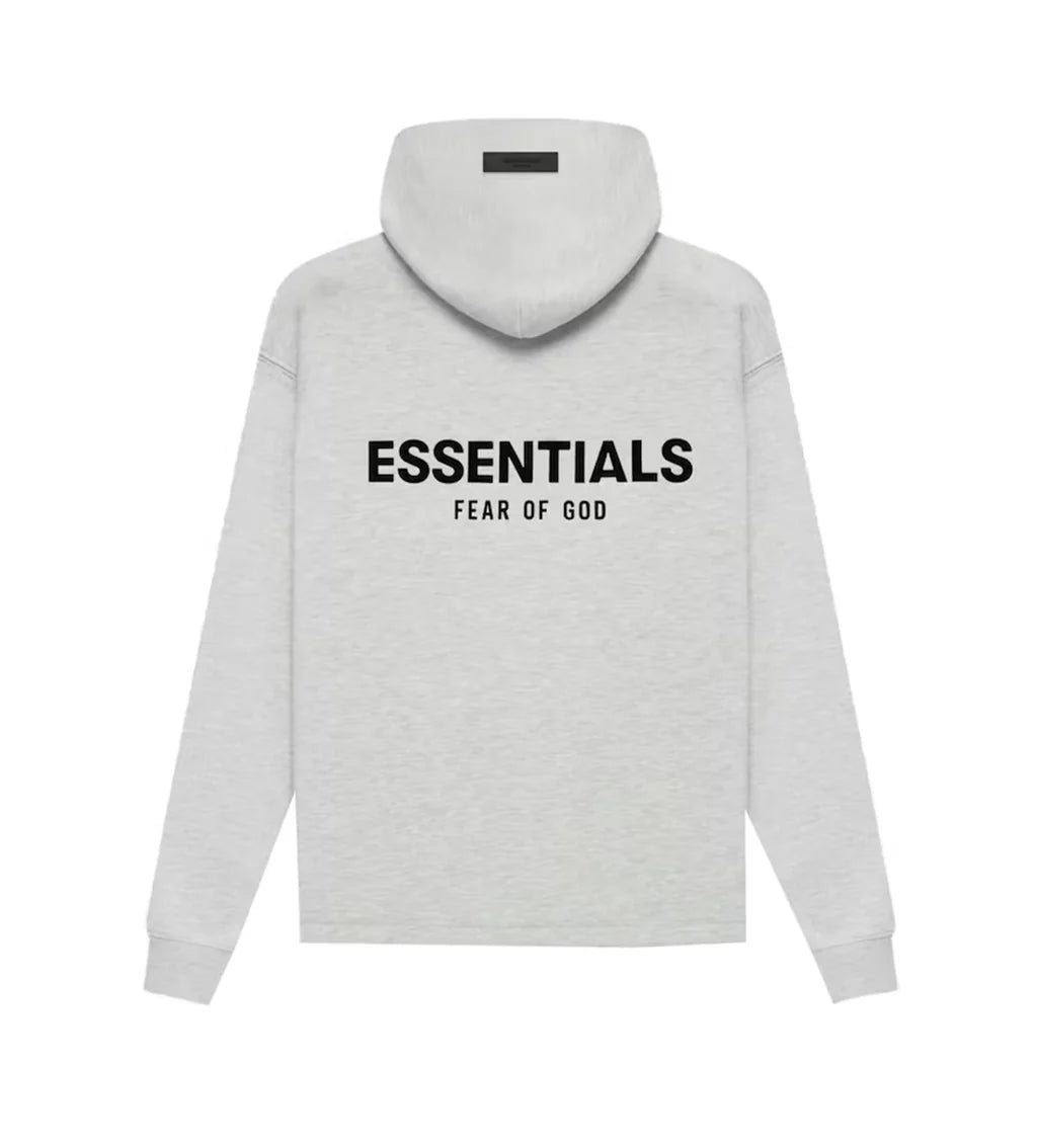 Fear of God Essentials Relaxed Hoodie 'Light Oatmeal'
