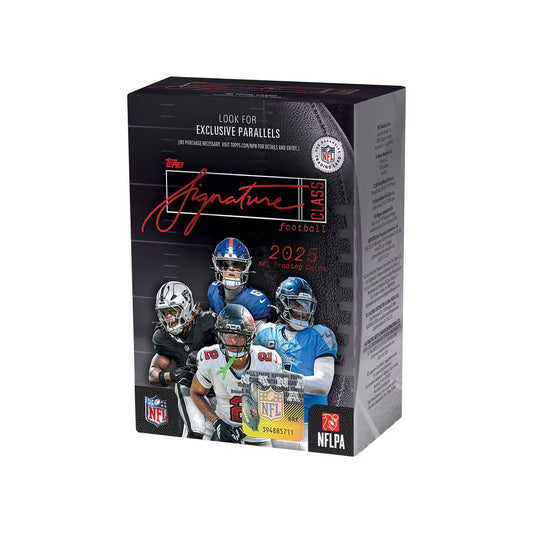 2025 Topps NFL Signature Class Football Trading Card Value Box