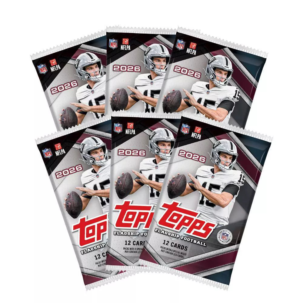 2026 Topps NFL Flagship Football Trading Card Value Box