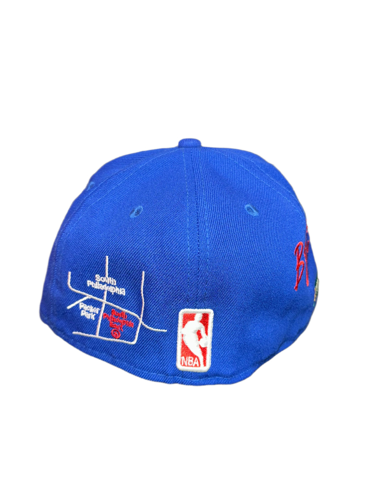 Men's Philadelphia 76ers New Era Royal City Transit 59FIFTY Fitted Hat