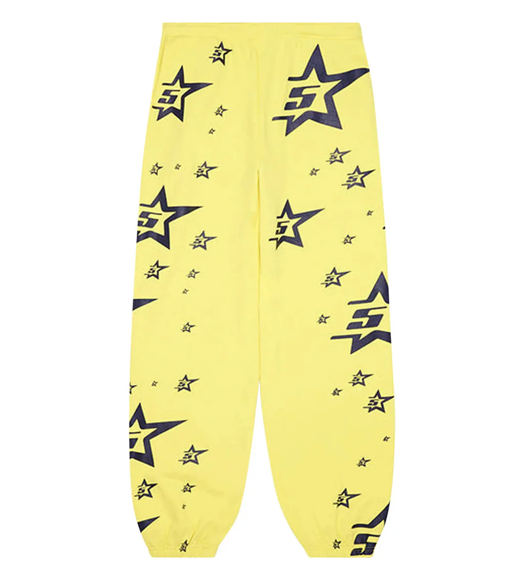 Sp5der 5Star Sweatpants Yellow