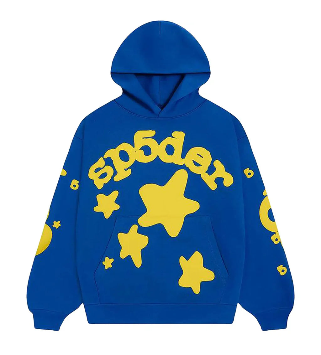 Sp5der Beluga Hoodie 'TC Blue'