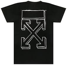 Off-White Marker Arrows Sketch Oversized T-Shirt 'Black'
