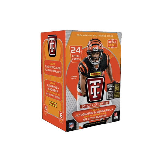 2024 Panini NFL Totally Certified Football Trading Card Blaster Box