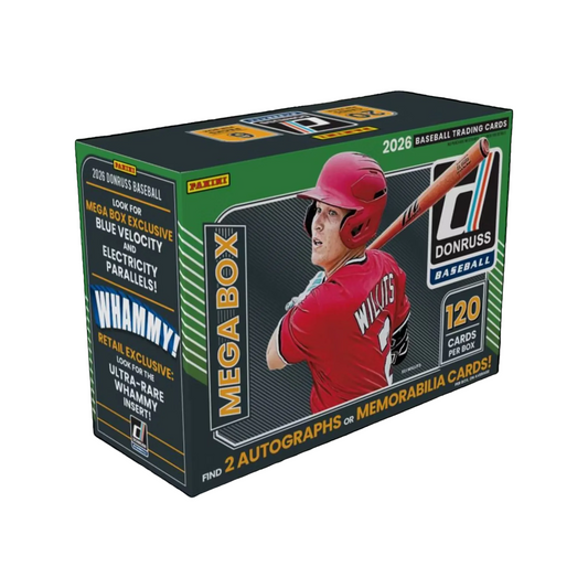Panini 2026 Donruss Baseball Mega Box