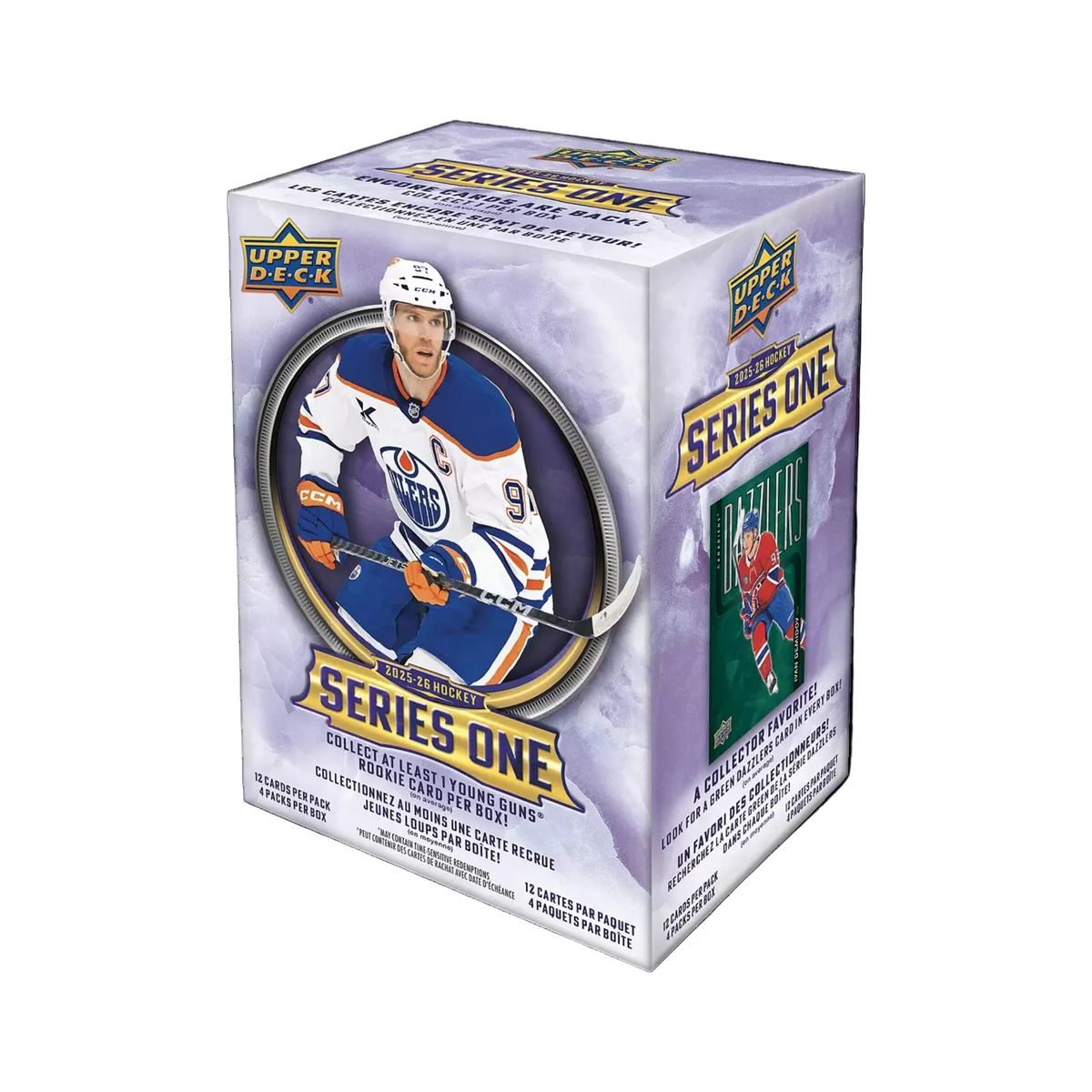 2025-26 Upper Deck Series 1 Hockey Blaster Box