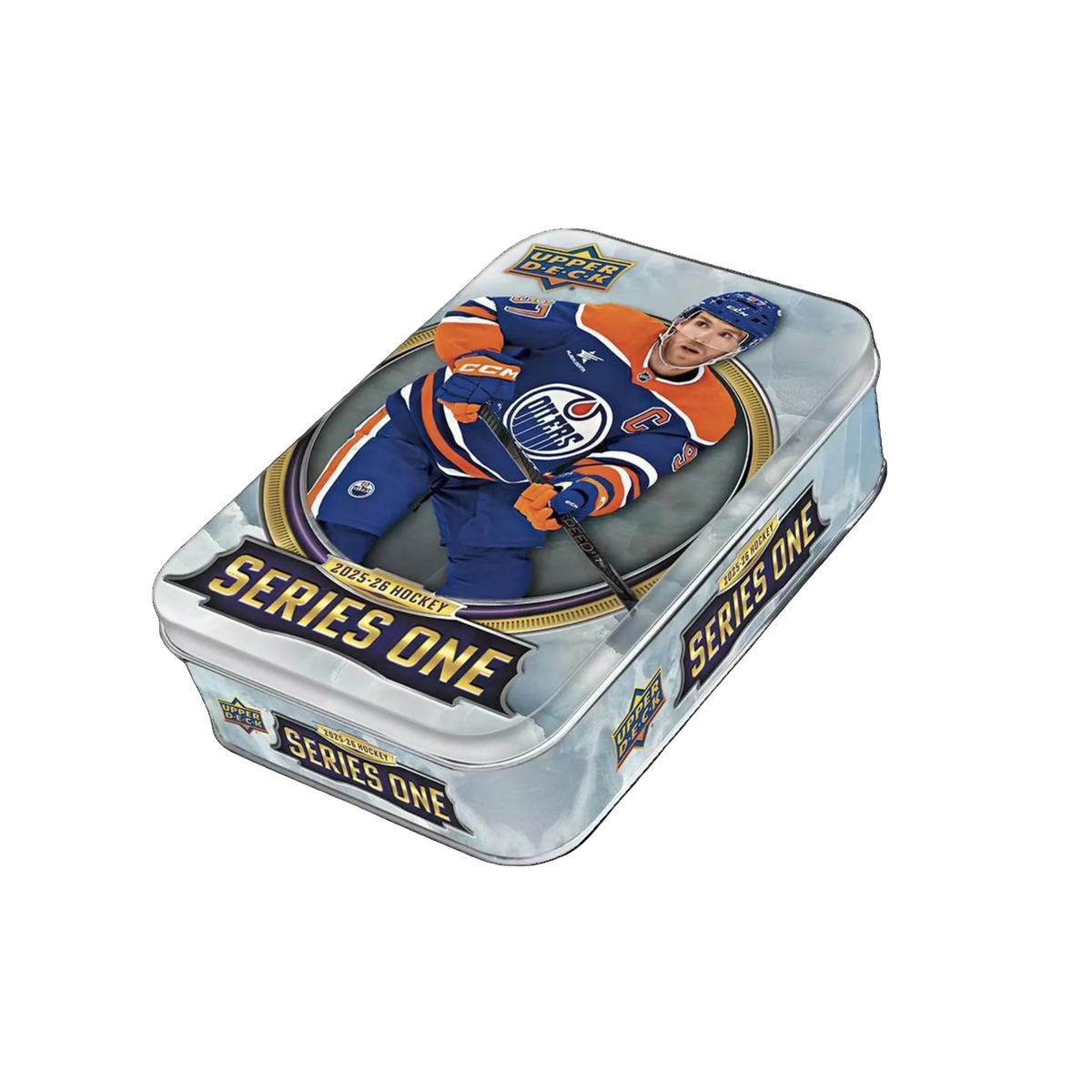 2025-26 Upper Deck NHL Series One Hockey Trading Card Tin