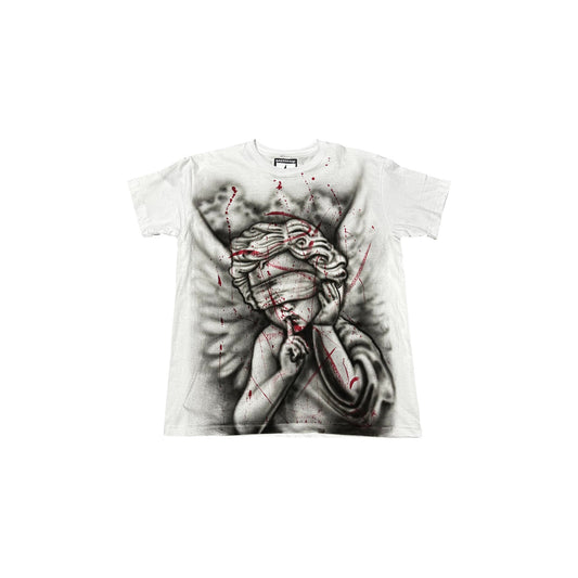 Standard (See No Evil Hear No Evil Speak No Evil) T-Shirt 'White' One Of One By Dre
