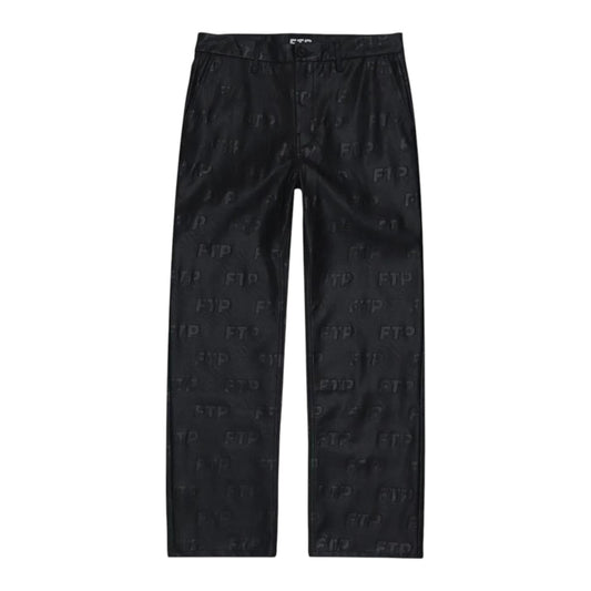 FTP Leather Faux Pants 'Black'